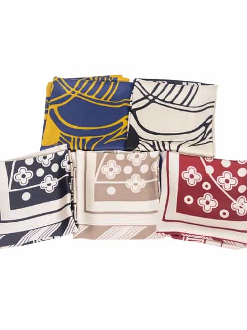 【Art Deco系列】韓國製造聚酯纖維絲巾 thumbnail image