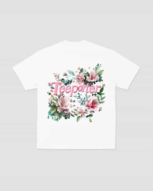 Teeporter 花卉簇擁牙刷繡 Tee thumbnail image