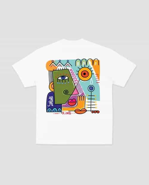 抽象派「國王」印花 Tee thumbnail image