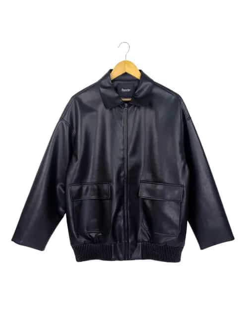 女裝日本進口仿皮寬鬆外套 thumbnail image