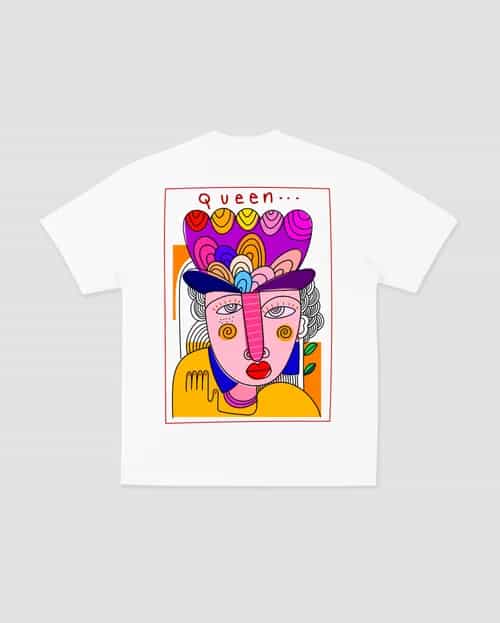 抽象派「女王」印花 Tee thumbnail image